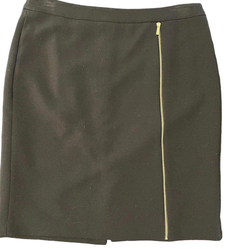 Calvin Klein Zipper Skirt Black